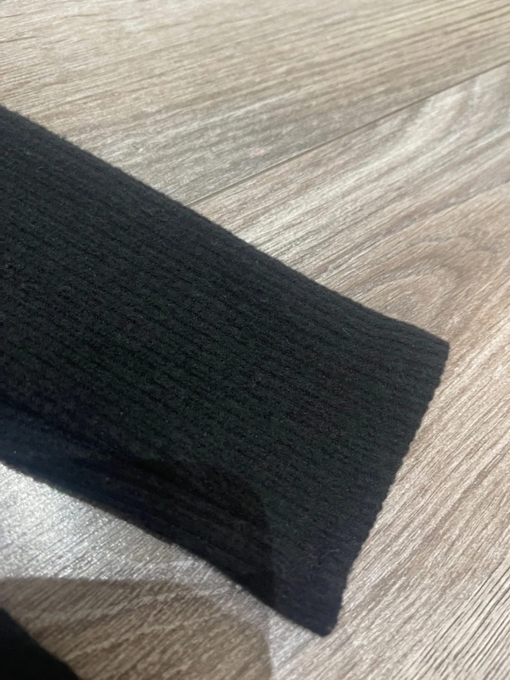$5 w/ min $20 spend Old Navy Ribbed Black Dress Size 10-12 - Picture 3 of 3